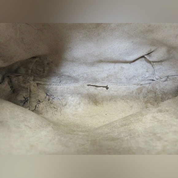 SOLD BOTTEGA VENETA Blue Leather Tote Shoulder Bag Purse - Picture 7 of 13